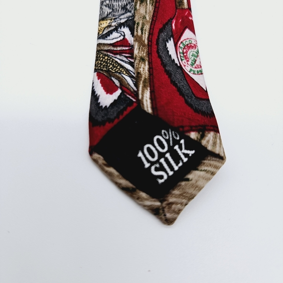 TABASCO | 100% silk teepee & corn scene neck tie - Picture 5 of 5